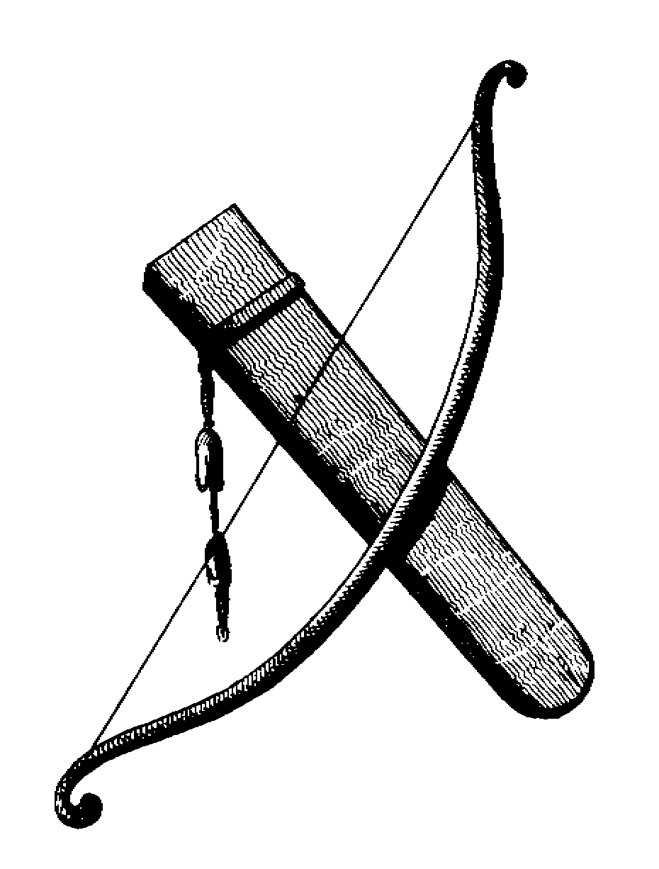 Archery and Hunting Clipart