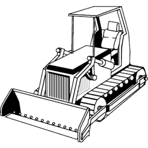 Bulldozer 08 clipart, cliparts of Bulldozer 08 free download (wmf ...