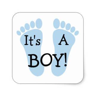 Its A Boy Stickers | Zazzle