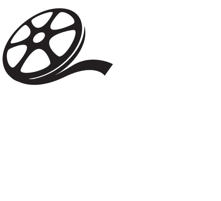 movie reel silhouette | Film Reel Clipart | Crats | Pinterest ...