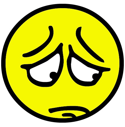Sad face sad clipart - Clipartix