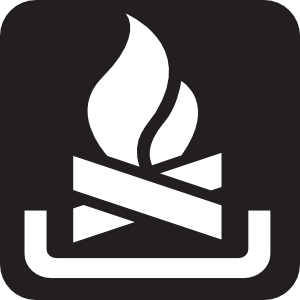 Camp Fire Black Clip art - Icon vector - Download vector clip art ...