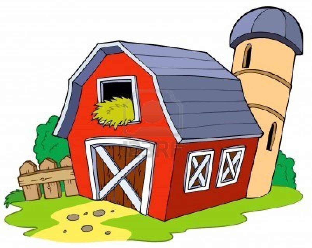 Outside Farm Cartoon Clipart