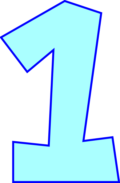 Number 1 Clipart | Free Download Clip Art | Free Clip Art | on ...