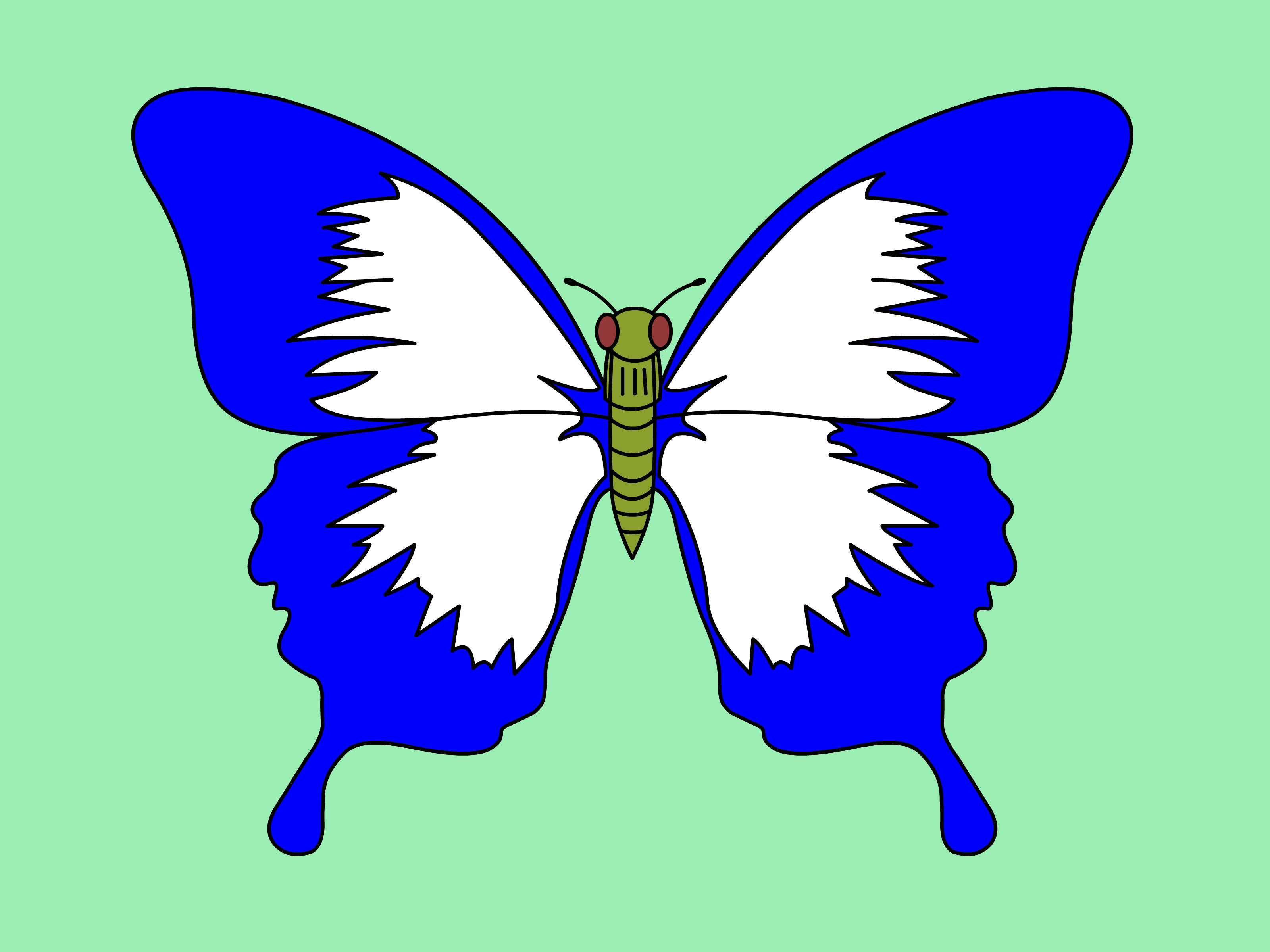 2 Ways to Draw a Butterfly Step-by-Step - wikiHow