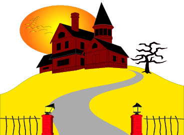 Clipart Haunted House - Tumundografico