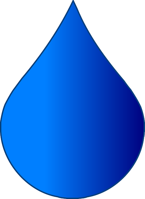 BLUE, CARTOON, COLOR, RAIN, DROP, TEARDROP - Public Domain ...