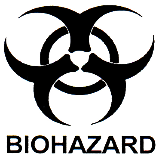 Biological Hazard Symbol Clipart - Free to use Clip Art Resource