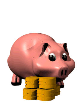 Animated gifs - PIGGY BANKS collection