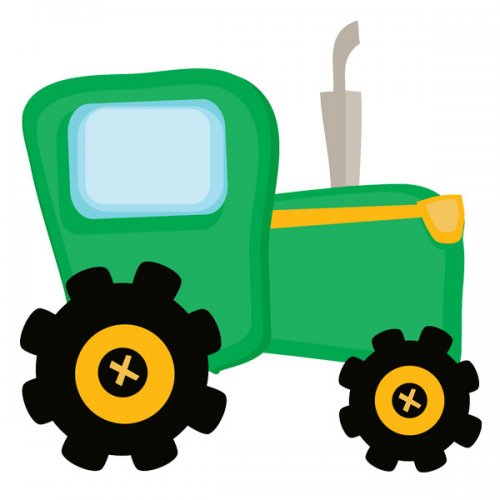 John Deere Tractor Clip Art - Tumundografico