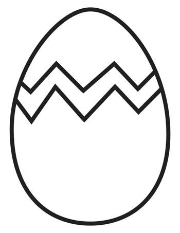 Easter Egg Cut Out 6