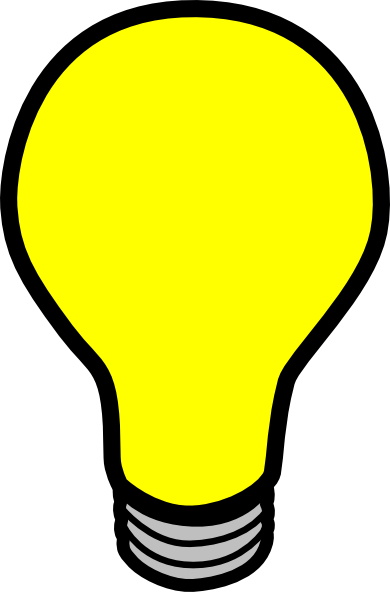 Light Bulb clip art - vector clip art online, royalty free ...