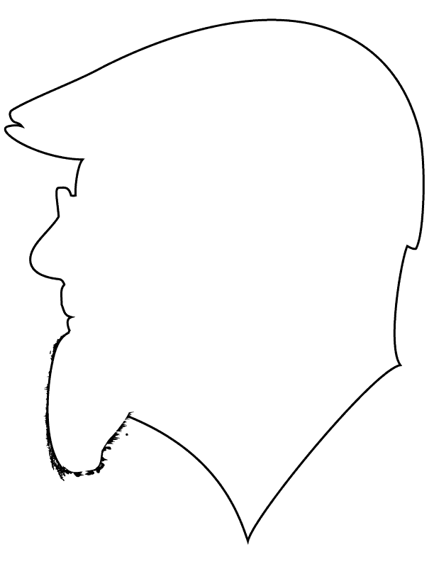 Art Bla Blog: My Head Silhouette Outline