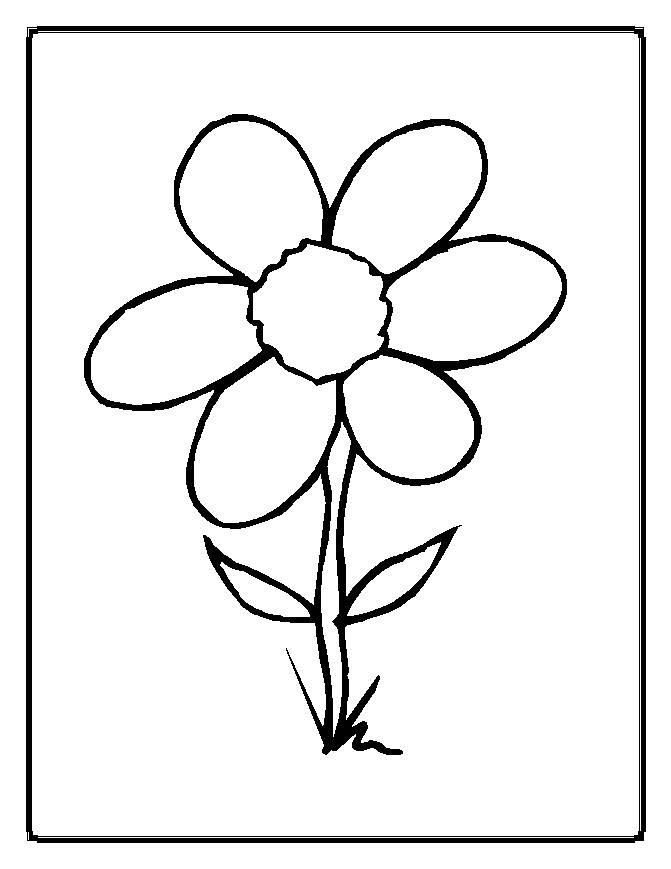 Flower Coloring Pages