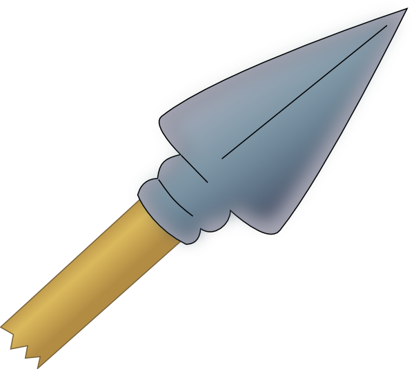 Spear Point Clip Art - vector clip art online ...