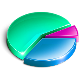 Pie Chart Icon, PNG ClipArt Image | IconBug.com