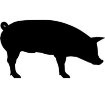 Pig Silhouette