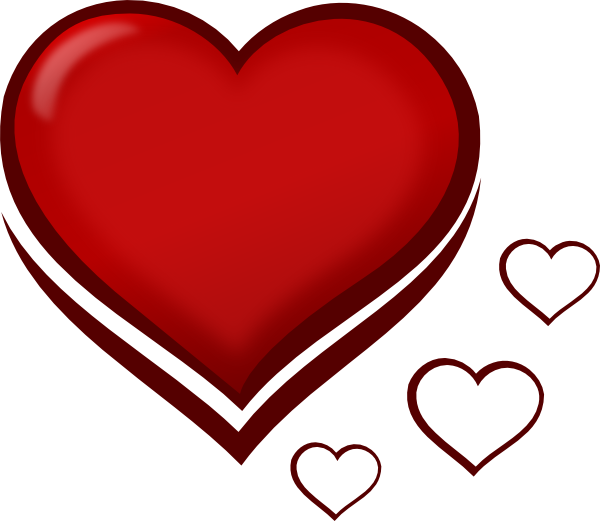 Heart 13 Clip Art - vector clip art online, royalty ...
