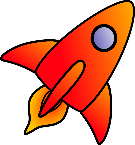 Cartoon Rocket clip art - vector clip art online, royalty free ...