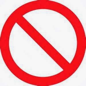 Red Circle With Line Through It - ClipArt Best