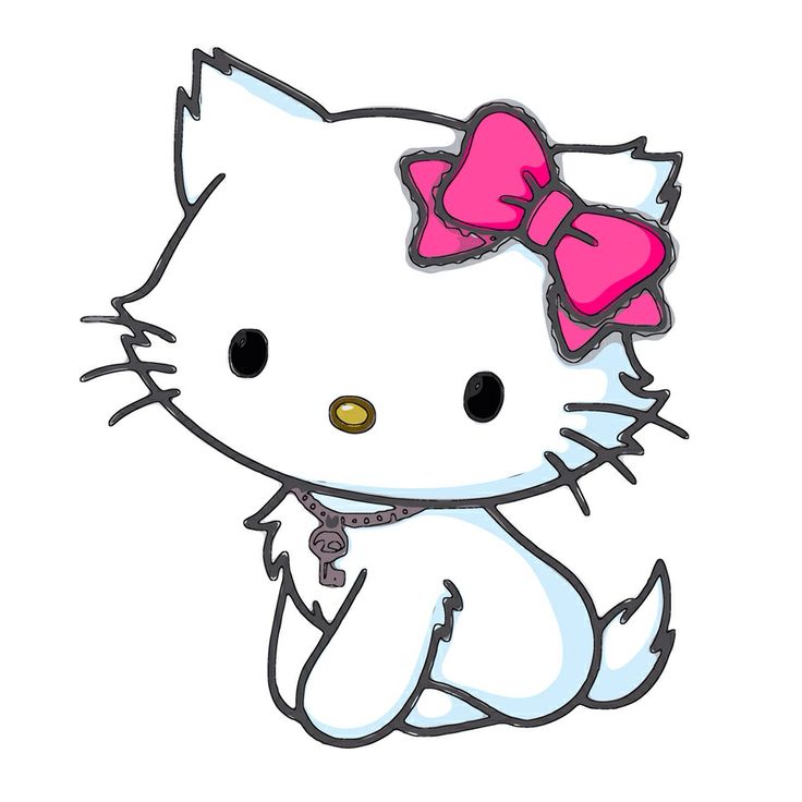 Cute Hello Kitty Cat Cute Cartoon Characters Pinterest Kitty ...