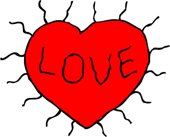 Love Heart Drawings, Cartoon Love Pictures & Love Images
