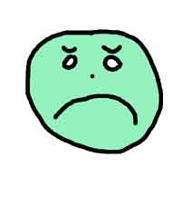Green Sad Face - ClipArt Best