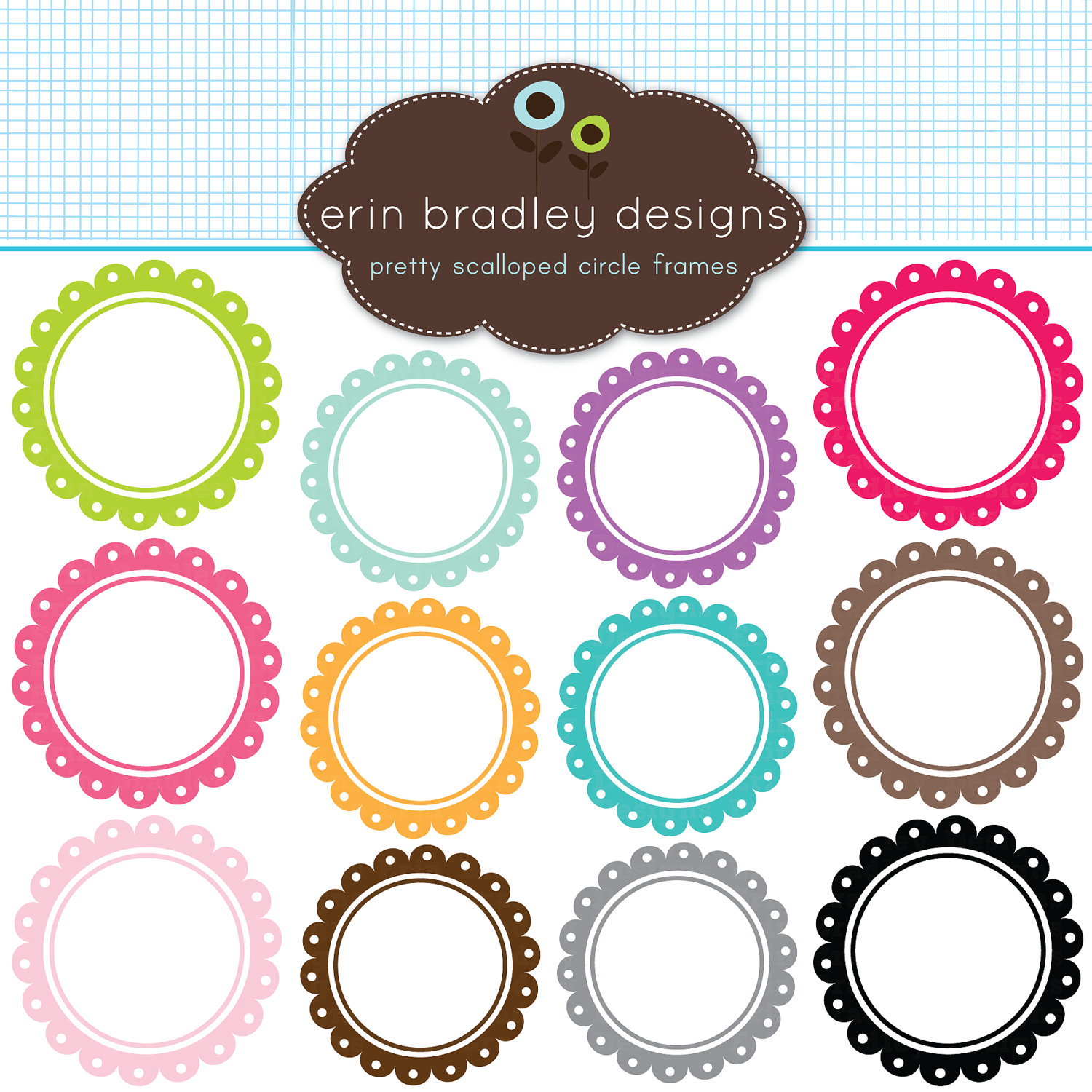 Clipart circular borders