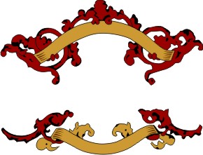 Coat of arms banner clipart