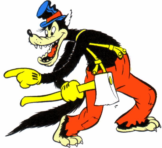 Big Bad Wolf Clip Art