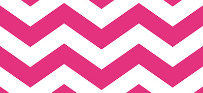 Renewing Minds, Wide Border Trim, 38 Feet, Pink and White Chevron ...