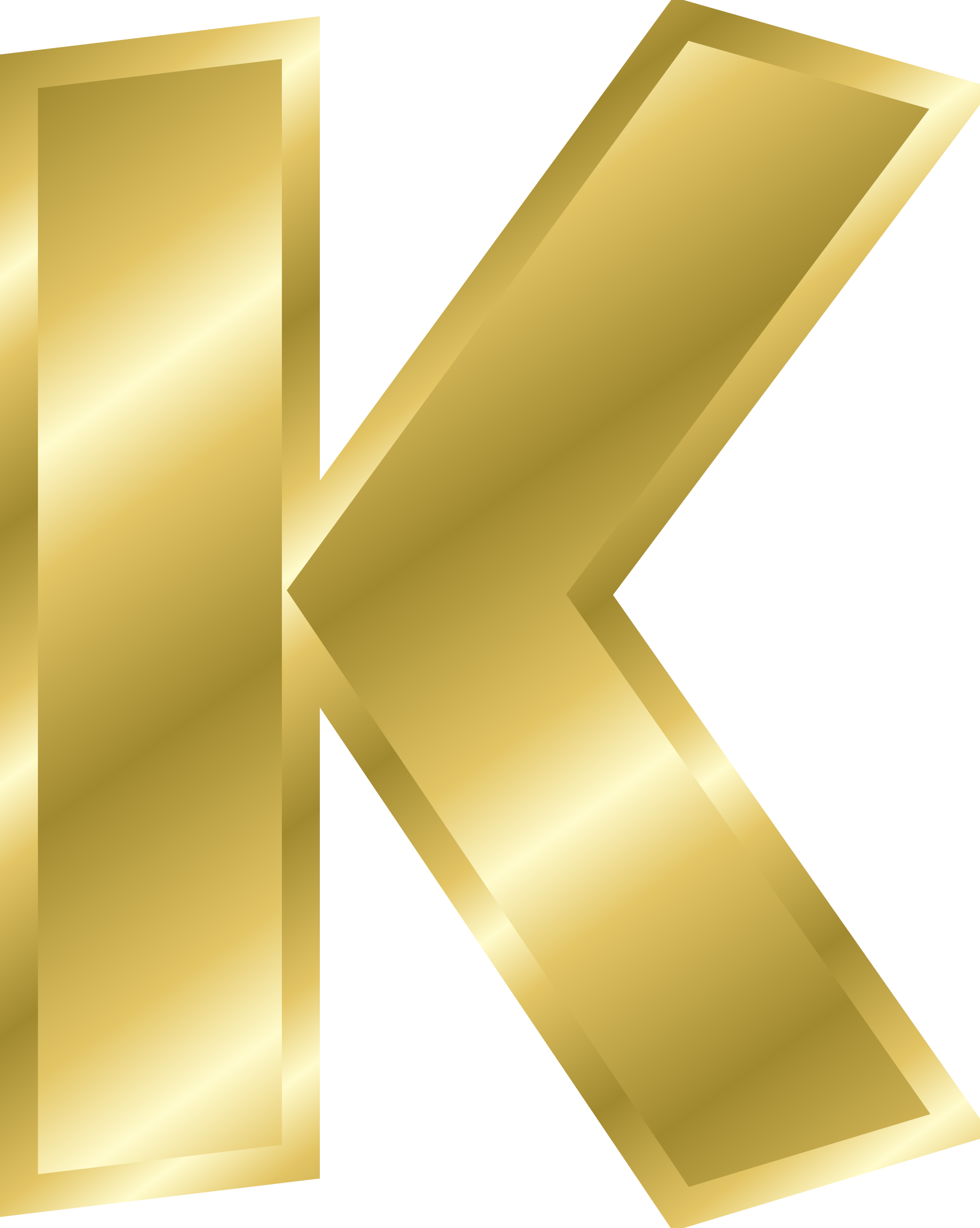 Clipart - Effect Letters alphabet gold