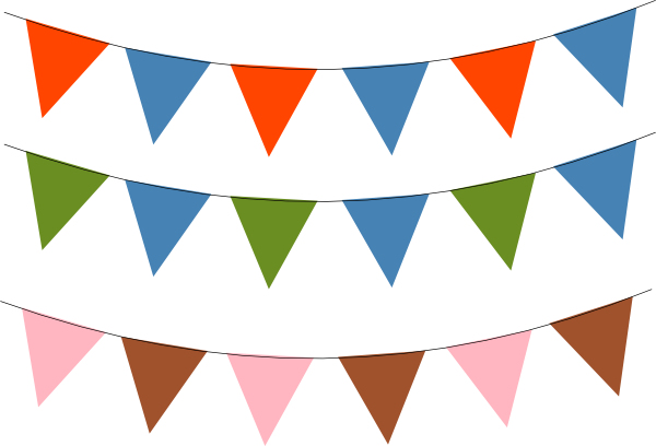 Free Pennant Flag Clipart