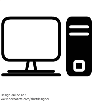 Download : PC Icon - Vector Graphic