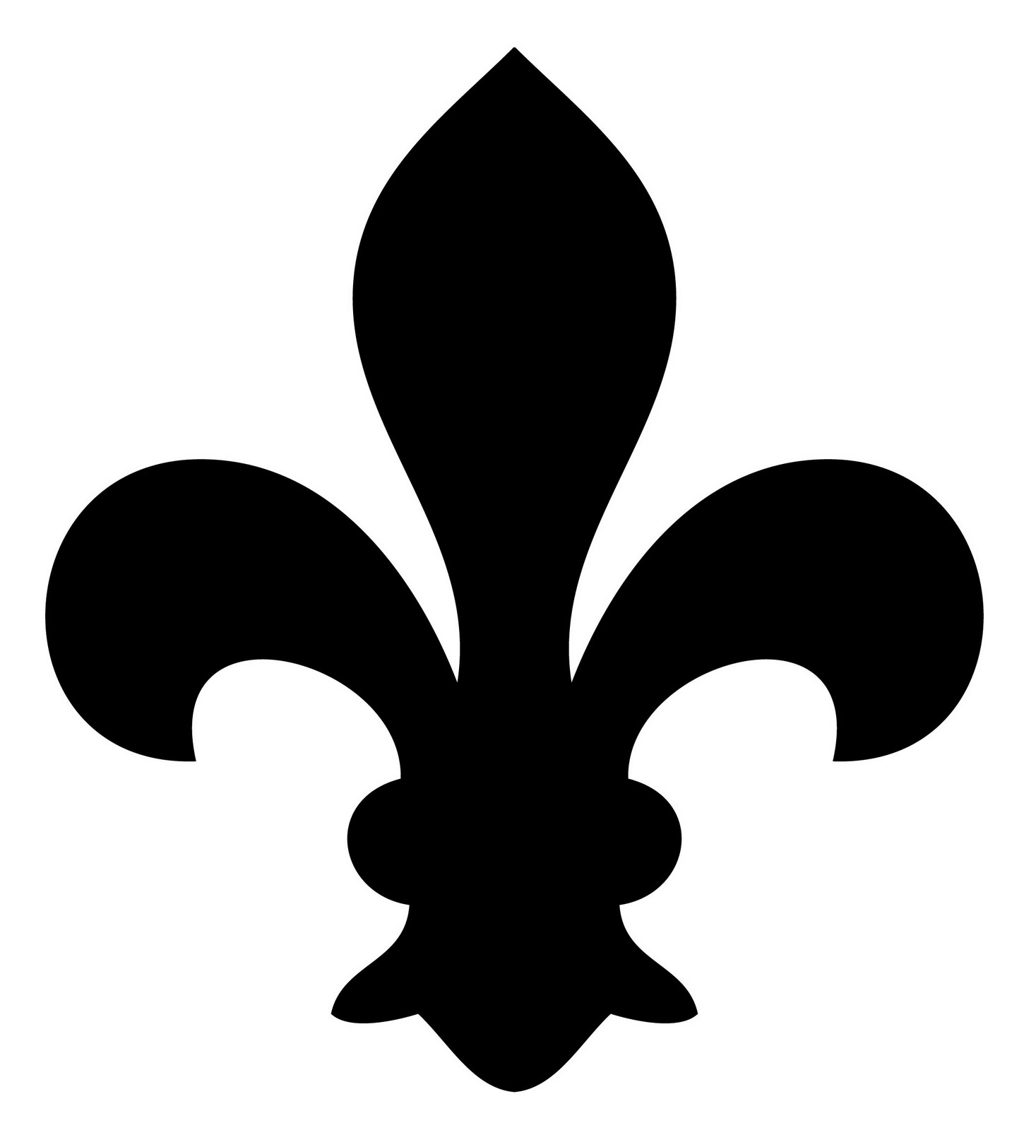 Fleur de lis vector clipart