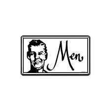 Vintage Mens Room Sign