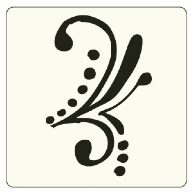 simple floral vector element | Download free Vector