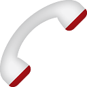 Phone Icon from the Minimalistica Red Set - DryIcons