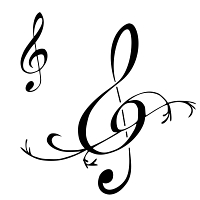 Treble Clef Tattoo Designs - ClipArt Best
