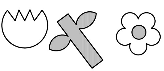 Patterns Of Flowers To Cut Out - ClipArt Best
