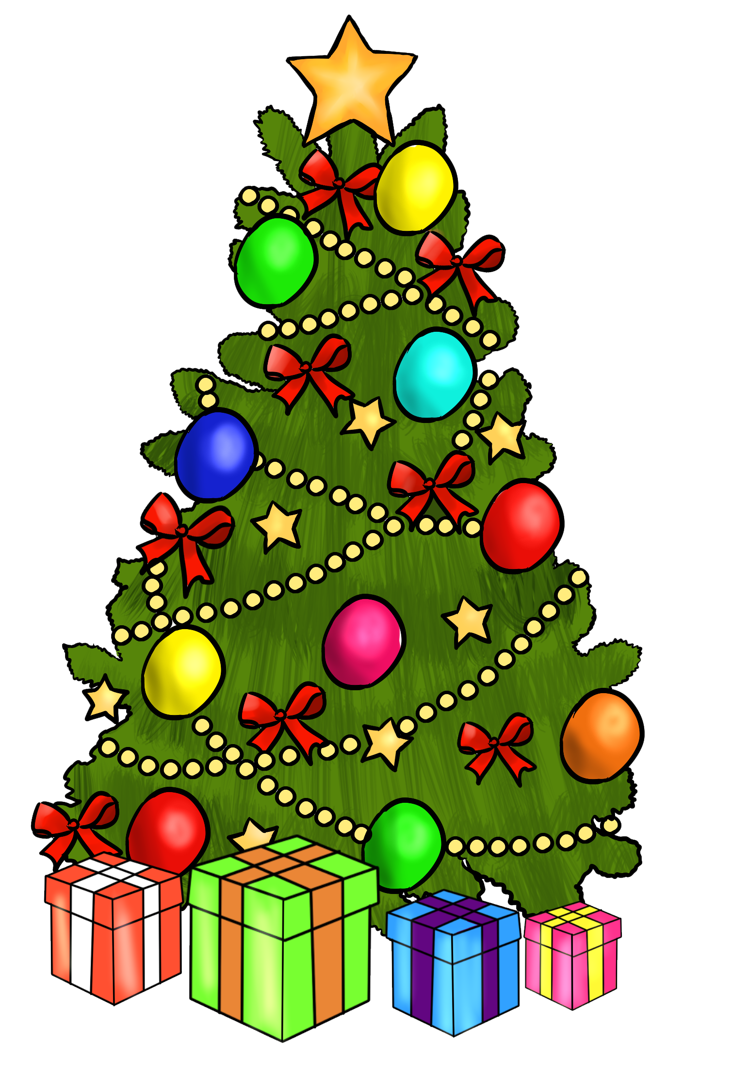 Cartoon Xmas Pictures