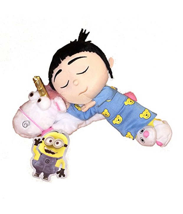 Minion Mayhem Despicable Me Sleeping Agnes With Unicorn Plush ...