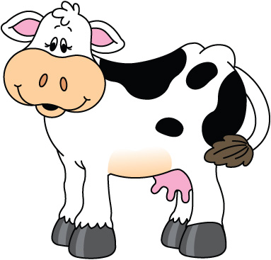 Cow Clip Art Free Cartoon - Free Clipart Images