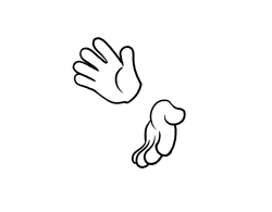 If you want, you could post .gifs of disembodied hands clapping