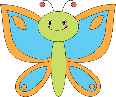 Cute Butterfly Clip Art