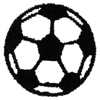 Outlines Embroidery Design: Soccer Ball Outline from Dakota ...