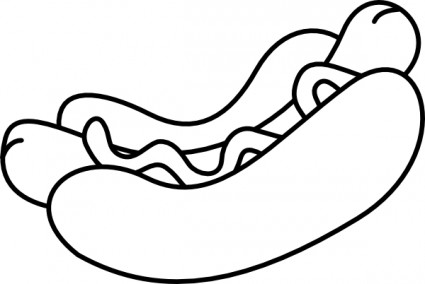 Hotdog And Hamburger Clipart - Free Clipart Images