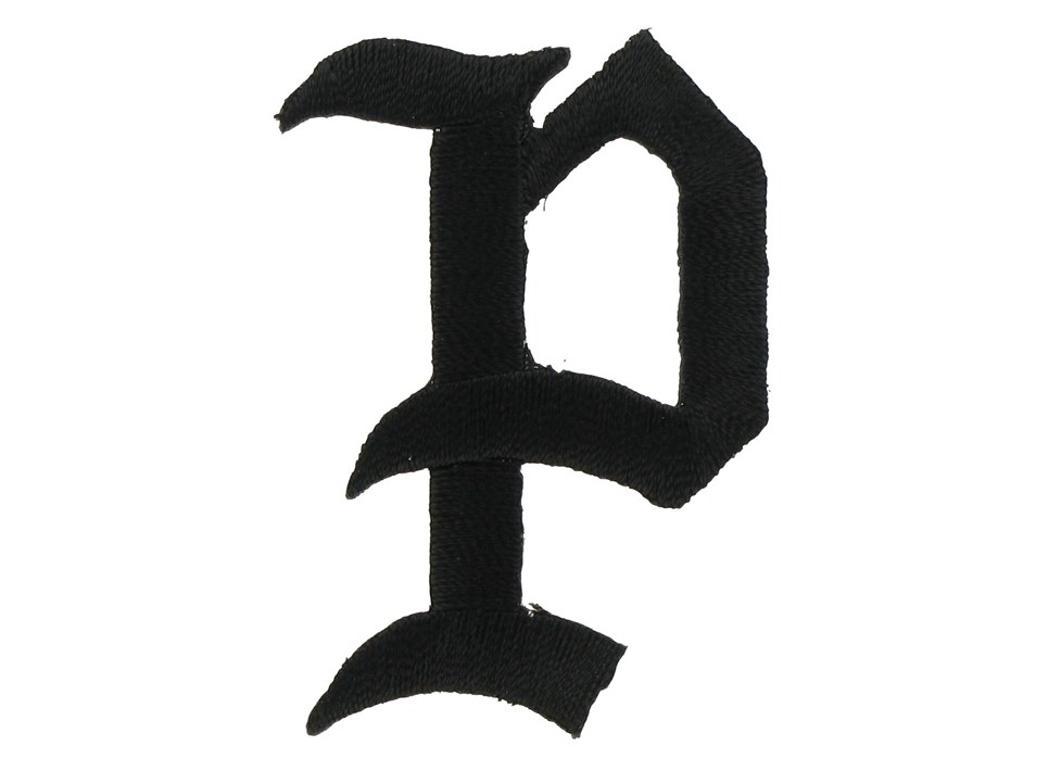 Joy 2" Black Old English Iron-On Letter - P | Shop Hobby Lobby