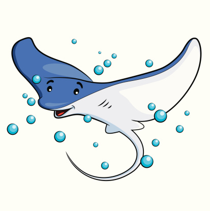 Sting ray clipart