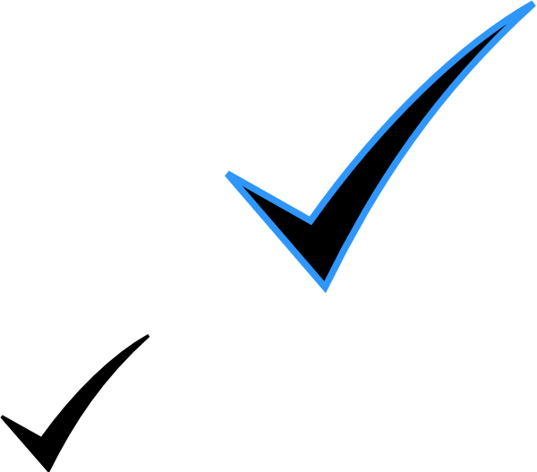Clipart tick symbol